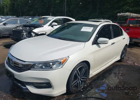 2016 Honda Accord Sport из США, поврежденный, VIN 1HGCR2F50GA154554